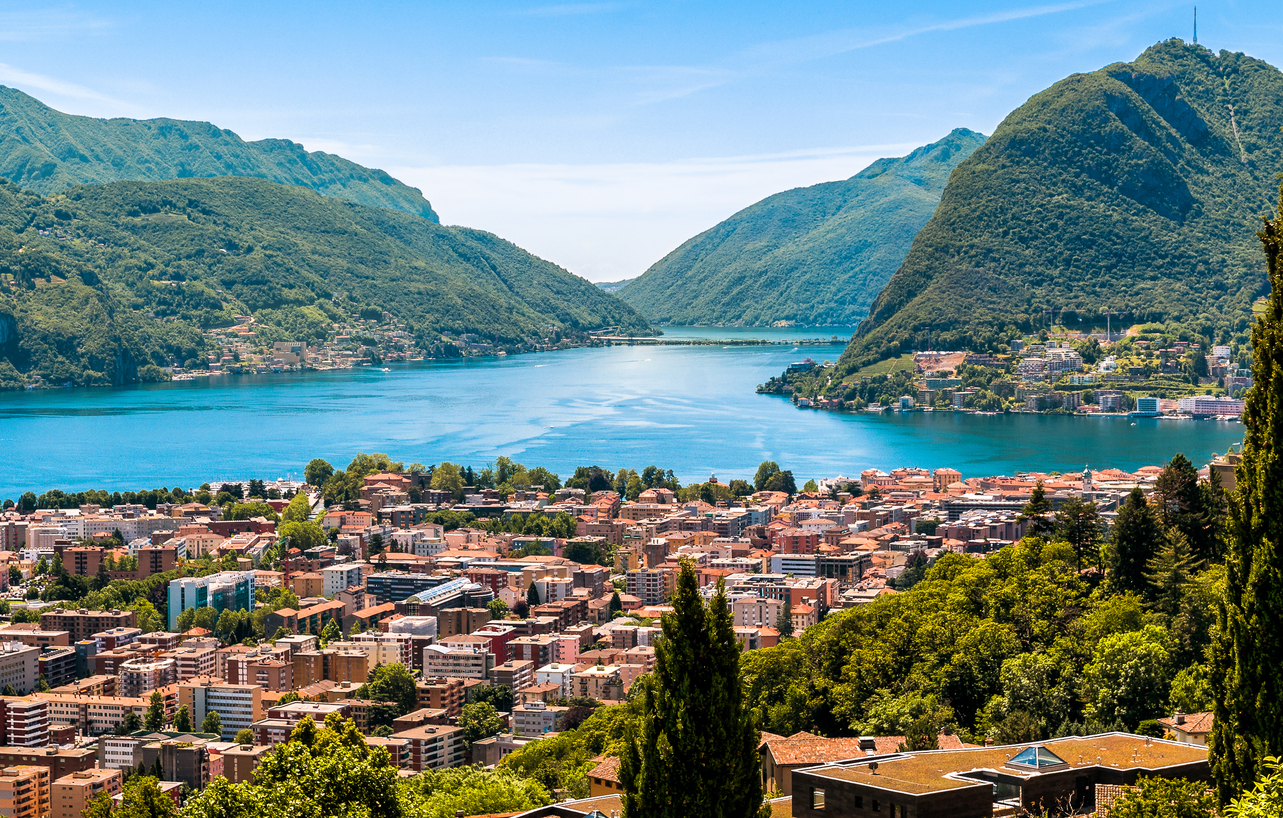 Lugano : A City Located in the Southern Part of Switzerland and is a Lakeside Spot with Numerous Sightseeing